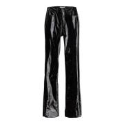 Ahlvar Gallery Aiko latex trousers black Black, Dam