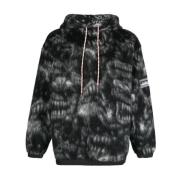 Aries Monster Hoodie i Svart Multicolor, Herr