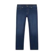 Brooks Brothers Blå Stretch Cotton Denim Jeans Blue, Herr