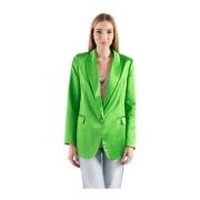 ViCOLO Ty0853 Single -Breasted Jackets Green, Dam