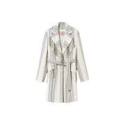 Twinset Jacquard Ullblandning Kappa White, Dam