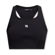 Misbhv Ribbed top Black, Dam