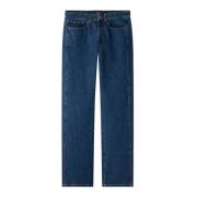 A.p.c. Klassiska Straight Jeans Blue, Herr