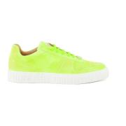 Philipp Plein Gul Suede Lo-Top Sneakers Yellow, Herr