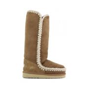 Mou MOU 18 Shearling Ankelboots Brown, Dam