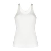 By Malene Birger Mjuk Vit Anisa Top White, Dam