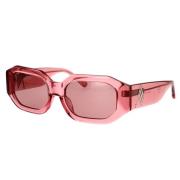 The Attico The Attico X Linda Farrow Blake Solglasögon Pink, Unisex