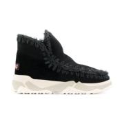 Mou Sneakers Black, Dam