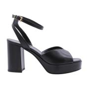 Rotta Elegant High Heel Sandaler Black, Dam