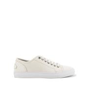 Brioni Italienska Mocka Sneakers White, Herr