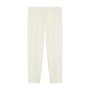 Brooks Brothers Off-White Stretchbomulls Chinos White, Herr