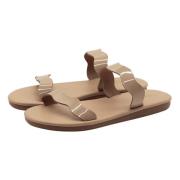 Ancient Greek Sandals Stiliga Nude Sandaler Beige, Dam