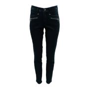 2-Biz Slim Fit Jeans Black, Dam