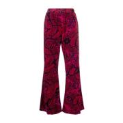 Aries Wide Trousers Pink, Dam