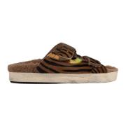 Hidnander Vintage Skinn Sandaler Brown, Dam