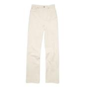 Acne Studios Tidlösa Straight Fit Jeans Beige, Dam