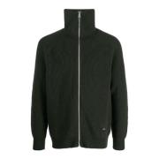 PS By Paul Smith Cardigan med dragkedja Green, Herr