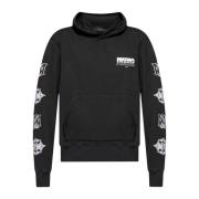 Amiri Tryckt hoodie Black, Herr