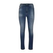 Dondup Slim Fit Skinny Jeans Blue, Dam