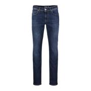 Re-Hash Slim-fit Jeans Uppgradera Stiligt Bekväm Blue, Herr