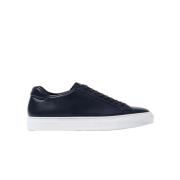 Scarosso Handgjorda Ugo Sneakers i blått kalvskinn Blue, Herr