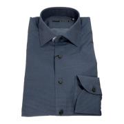 Xacus Skjorta 31310001 mellanliggande mod Blue, Herr