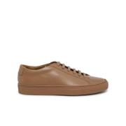 Common Projects Grå Duvläder Achille Sneaker Brown, Dam