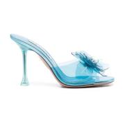 Aquazzura Zsa Zsa 95mm Mule Sandaler Blue, Dam