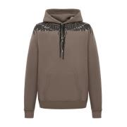 Marcelo Burlon Icon Wings Hoodie Green, Herr