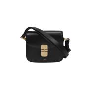 A.p.c. Grace Mini Väska Black, Dam