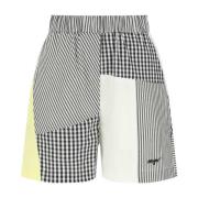 Msgm Shorts White, Dam