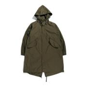 Engineered Garments Militärstil Parkasjacka Green, Herr