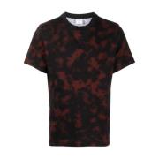 Courrèges Tortoiseshell Print T-shirt och Polo Black, Herr