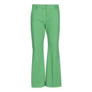 True Royal Wide Trousers Green, Dam