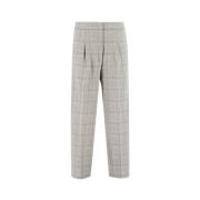 Le Tricot Perugia Trousers Gray, Dam