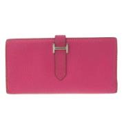Hermès Vintage Begagnade plånböcker Pink, Dam