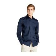 Fay Casual skjorta Blue, Herr