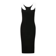 Dion Lee Midi Dresses Black, Dam