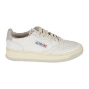 Autry Medalist Läder Sneakers Low White, Dam