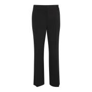 My Essential Wardrobe Straight Trousers Black, Dam