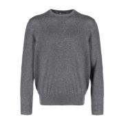 Colombo Round-neck Knitwear Gray, Herr