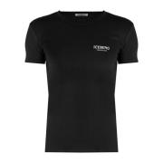 Iceberg T-Shirts Black, Herr