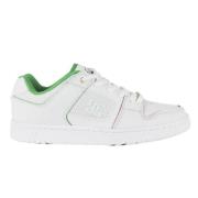 DC Shoes Läder Sneakers med Impact-A? Teknologi White, Herr