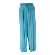 P.a.r.o.s.h. Trousers Blue, Dam