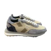 Ghoud Stiliga Tricolor Low Man Sneakers Gray, Herr