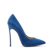 Casadei Eleganta Decolleté Skor Blue, Dam