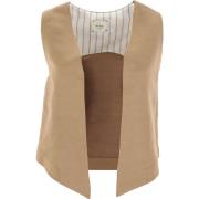 Alysi Vests Brown, Dam