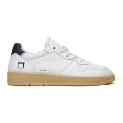 D.a.t.e. Vita sneakers med perforerade detaljer White, Herr