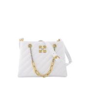 Off White Tote Bags White, Dam