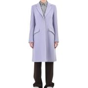 Manuel Ritz Single-Breasted Coats Purple, Dam